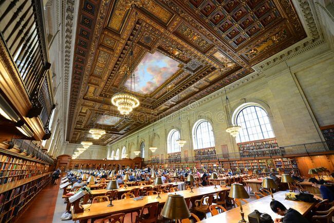 纽约公共图书馆-罗斯阅览室