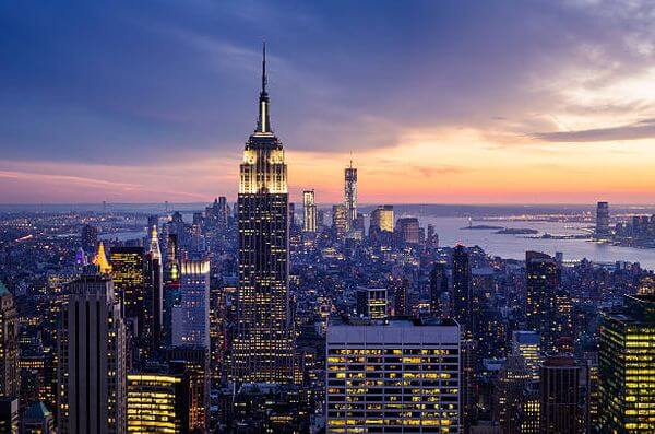 纽约曼哈顿五大观景台