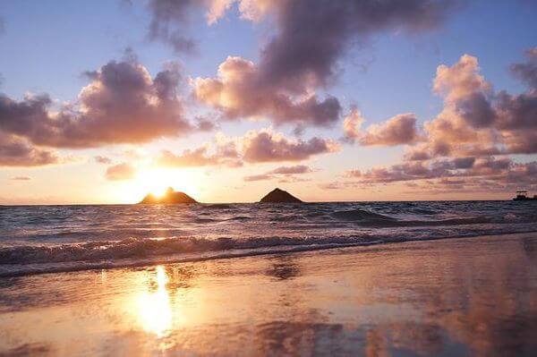 夏威夷景点推荐-卡鲁瓦海滩
