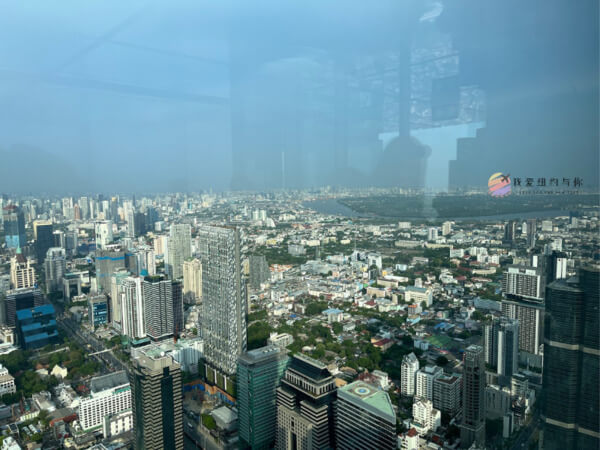 曼谷 Mahanakhon Skywalk 观景台